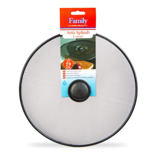 Family 56263 Fröccsenésgátló fedő - 29 cm - fekete