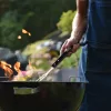 Grillező eszköz szett, 3 db-os, fa nyéllel (BBQ 56304B)