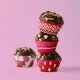 Family 57168H Muffin papír szett - szív - 100 db / csomag