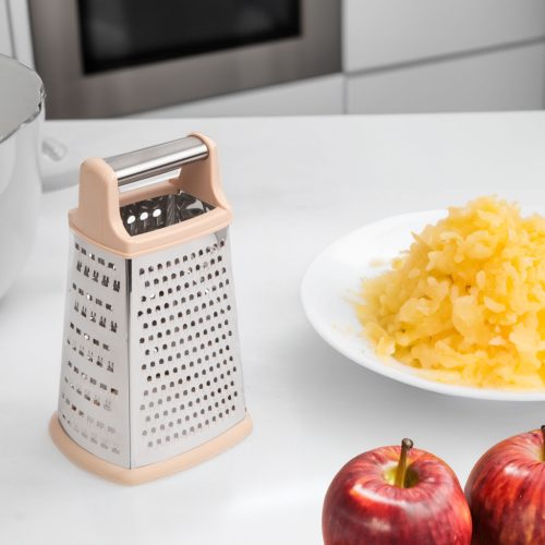 Bewello 57543P Nagyméretű konyhai reszelő - 16 x 12,8 x 24 cm