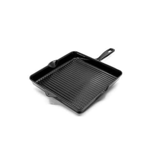 Noral 66667000 Öntvény serpenyő bordázott, nyeles 30 x 30 cm