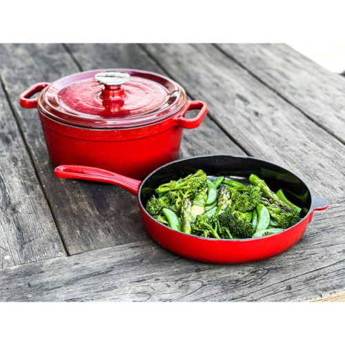 Noral 66667006 Öntöttvas serpenyő zománc bevonattal, 24 cm