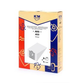   K&M A22 AEG GR22...GR26 stb. Kompatibilis papír porzsák (5db/csomag)