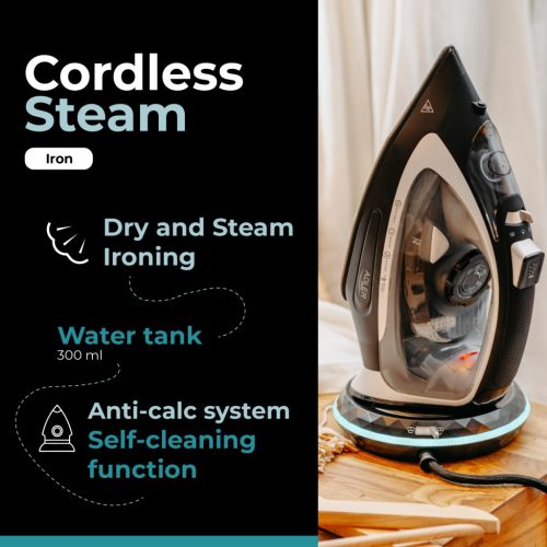 Adler AD5043 Vezeték nélküli gőzölős vasaló