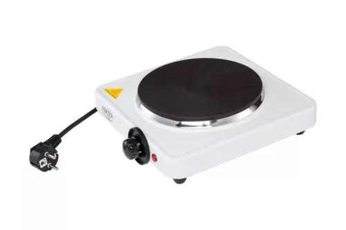 Adler AD6503 1 személyes főzőlap, 185mm-es főző felület, 1500W, Fehér