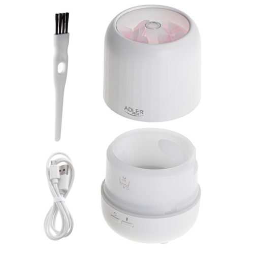 Adler AD7968 USB-s 3in1 ultrahangos párásító ,terápiás lámpa, aroma diffúzor