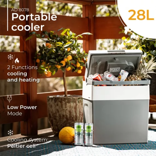 Adler AD8078 Elektromos hűtőtáska, 28L