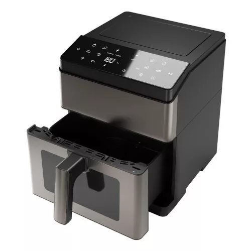 Aiwa AFR-8000 KUMADAI Forradalmi, japán légkeveréses sütő a konyhában, 1.800W, 8 liter, 12 előre beállított program