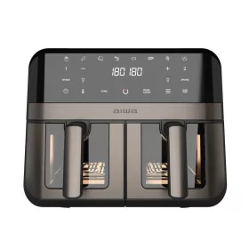   Aiwa AFR-9000 FUTAGO Forradalmi, japán légkeveréses sütő a konyhában, 2.400W, 9 liter (2x4,5 liter)