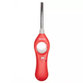   Girmi  AG21 újratölthető gázgyújtó, állítható láng, biztonsági zár, környezetbarát, konyhába, grillhez és kandallóhoz. Piros (AG2100-01)