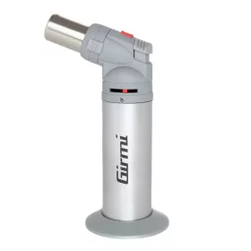   Girmi AG55 zsebsárkány kétféle láng, állítható hőfok, biztonsági zár, butángázzal újratölthető, Ezüst színben (AG5502-01)