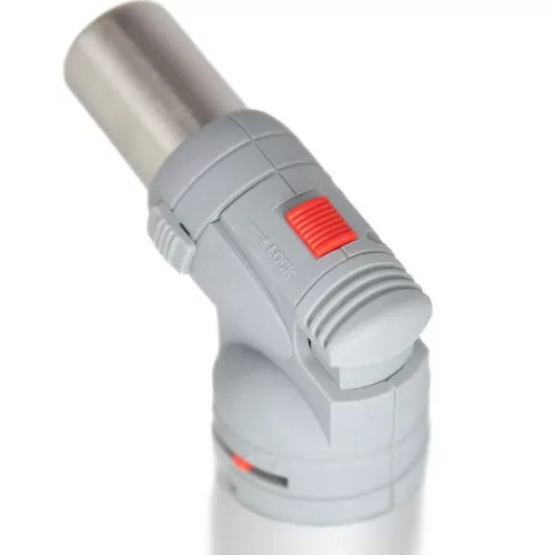 Girmi AG55 zsebsárkány kétféle láng, állítható hőfok, biztonsági zár, butángázzal újratölthető, Ezüst színben (AG5502-01)