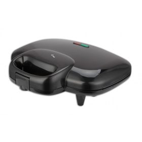 Bravo B-4877 Szendvicssütő, fekete, 700W