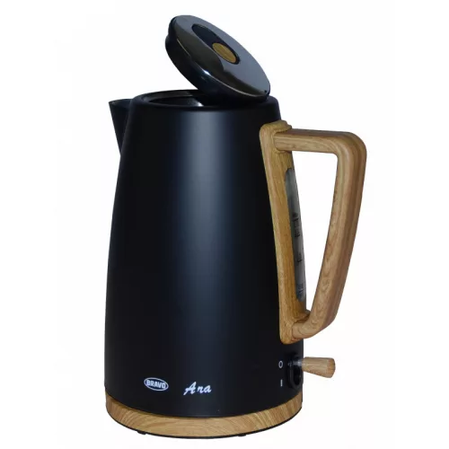 Bravo Ara B-4936 fekete Elektromos vízforraló 1,7L, 2200W