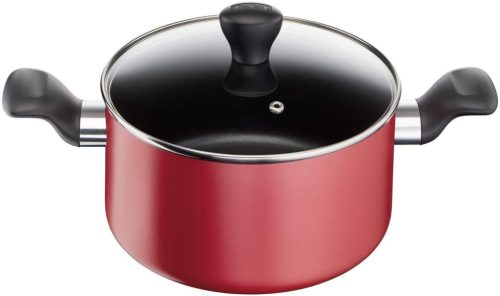 Tefal Super Cook Non Stick Thermo-spot 9 db-os, piros, alumínium, B243S987