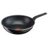 Tefal Simple Cook 28cm Wok serpenyő – Fekete B5541953