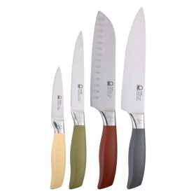   Benetton BE-0888 4 db-os rozsdamentes késkészlet Safari Collection