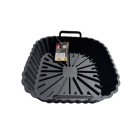   Masterpro BGMP 7707 Szilikon forma forró levegős sütőhöz 19,5 cm fekete