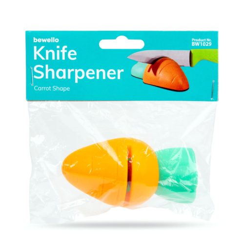 Bewello BW1029 Késélező - répa forma - 9,5 x 4,8 cm