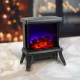 Bewello BW2106 Elektromos kandalló - 180° - hősugárzó + LED - 36 x 21,5 x 36 cm