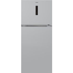  Candy CDG5T717ES hűtőszekrény, felülfagyasztós 410 liter, ezüst