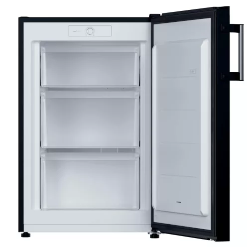 Candy CNUQ2L58EBH fagyasztószekény, 90 liter, 86 cm, fekete