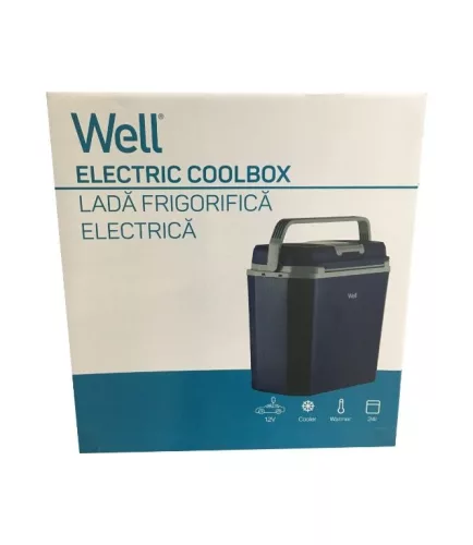 Well COOLBOX-SV2401-WL Dual Hordozható hűtőláda 24L, 12V