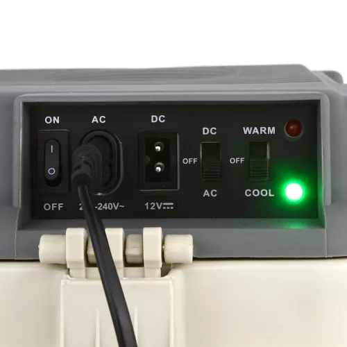 Camry CR8065 Hűtőtáska hálózati és szivargyújtós töltéssel, 24L, szürke