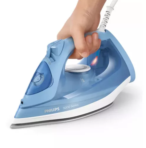 Philips DST3020/20 3000-es sorozatú gőzölős vasaló világoskék, 2200W