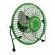 Esperanza Yugo asztali USB ventilátor, 6 col, zöld
