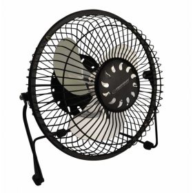 Esperanza Yugo asztali USB ventilátor, fekete
