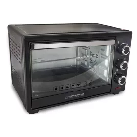   Esperanza Napoli légkeveréses mini sütő, 25 liter, 1600 W, fekete