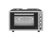 ECG ETH 3701G Minisütő főzőlapokkal, 37L szürke-inox