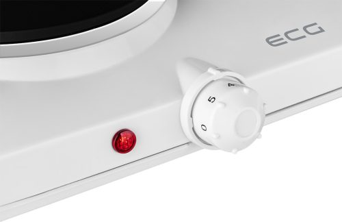 ECG EV 2512 White Elektromos főzőlap