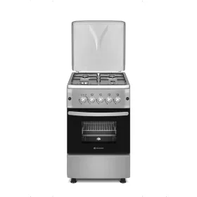 Novacook F5S40G2 INX inox gáztűzhely GÁZ-GÁZ 50 x 55 cm