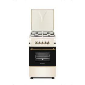 Novacook F5S40G2 Retro tűzhely GÁZ-GÁZ 50 x 55 cm