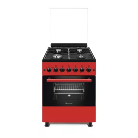 Novacook F6B40EF R meggypiros kombinált tűzhely 57 x 58 cm