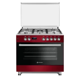   Novacook F9S50E6-RD Exclusive Line 90 meggypiros kombinált tűzhely 90 x 60 cm