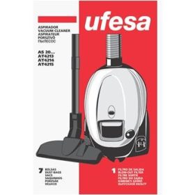 Ufesa FA-0113 Gyári porzsák 7db./cs + 1db filter