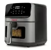 Girmi FG27 Ecofrit Lite forrólevegős sütő – 4.2 liter, 8 előre beállított program, digitális kijelző, állítható hőmérséklet. (FG2700)