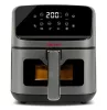 Girmi FG27 Ecofrit Lite forrólevegős sütő – 4.2 liter, 8 előre beállított program, digitális kijelző, állítható hőmérséklet. (FG2700)