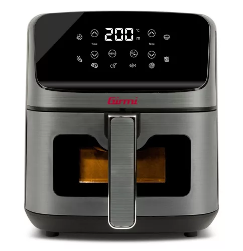 Girmi FG27 Ecofrit Lite forrólevegős sütő – 4.2 liter, 8 előre beállított program, digitális kijelző, állítható hőmérséklet. (FG2700)