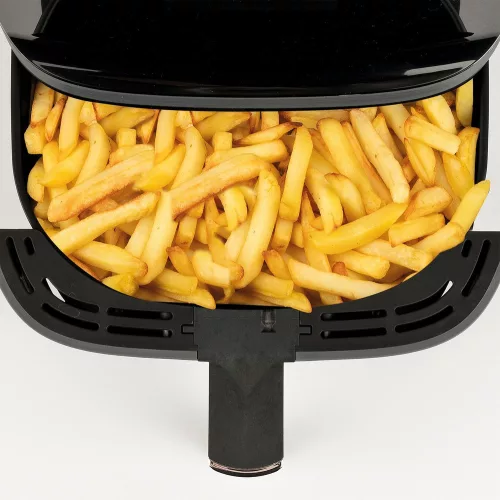 Girmi FG27 Ecofrit Lite forrólevegős sütő – 4.2 liter, 8 előre beállított program, digitális kijelző, állítható hőmérséklet. (FG2700)