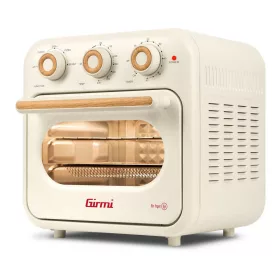   Girmi FG28 Ecofrit 14L forrólevegős, pizza és multifunkciós sütő – XXL kapacitás, sokoldalú sütés, egészséges fogások (FG2801)