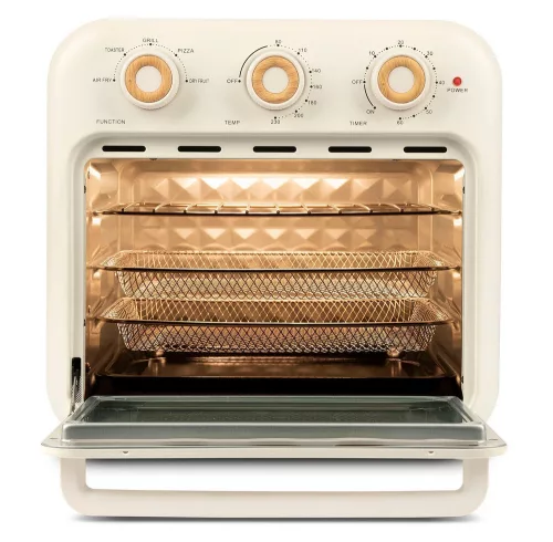 Girmi FG29 Ecofrit 22L forrólevegős, pizza és multifunkciós sütő– XXL kapacitás, gazdag funkciók egyben (FG2901)