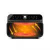 Girmi FG77 Ecofrit Grill – Forrólevegős Sütő, pizzasütő és Grillsütő, 10 literes, dupla fűtőszál - mindenre is!