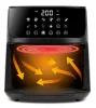 Girmi FG78 forrólevegős sütő, 1500 W, 6 literes, 60 perces időzítővel