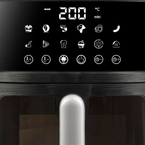 Girmi FG78 forrólevegős sütő, 1500 W, 6 literes, 60 perces időzítővel