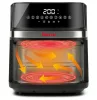 Girmi FG80 Ecofrit XXL forrólevegős sütő - 8 literes, 2 fűtőelemes (2.200 W), 10 előre beállított program, digitális kijelző. (FG8000)