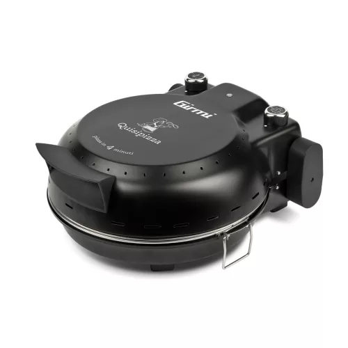 Girmi FP50 Forno Elettrico  házi pizza sütő fekete színben, 4 perc alatt, 31cm-es pizza